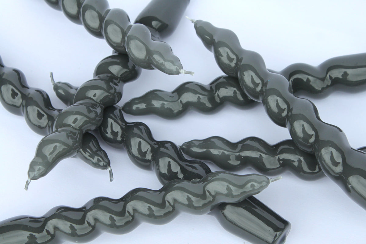 Dark Grey Spiral Bunch