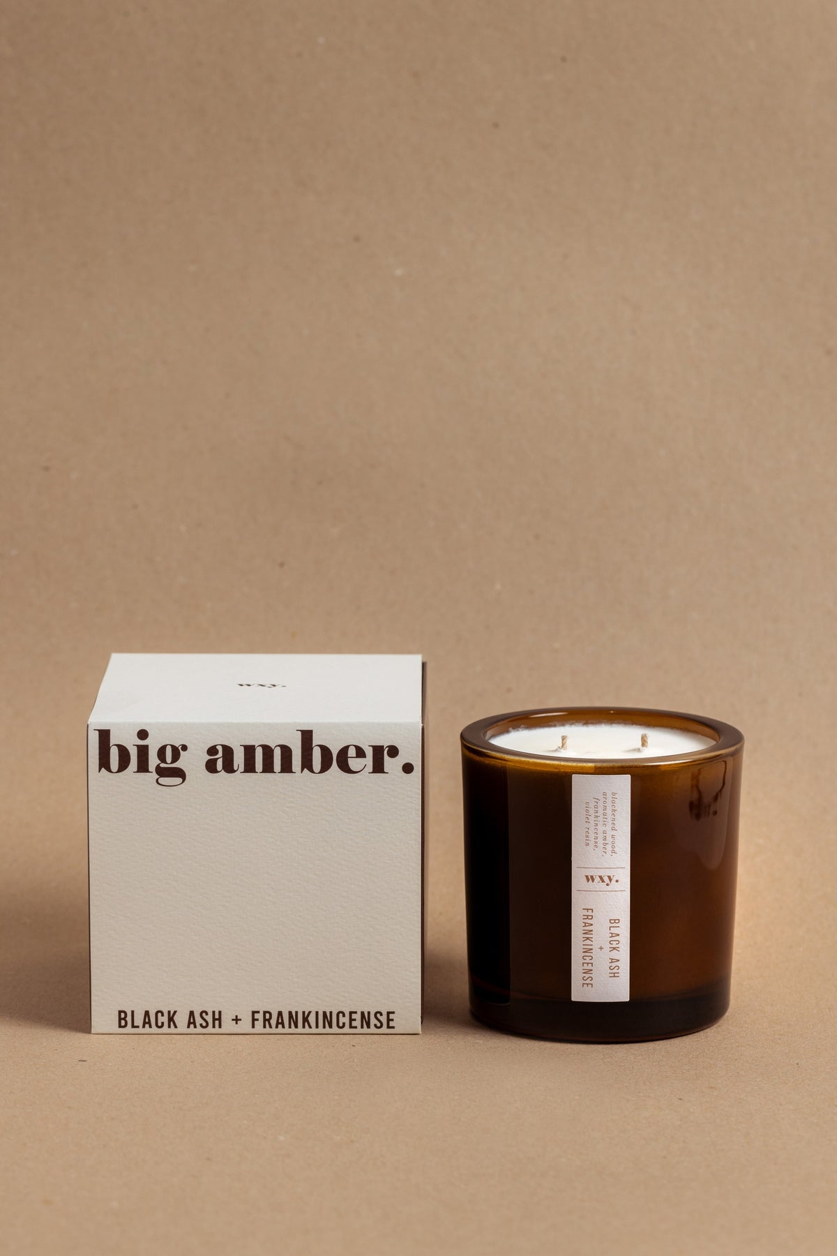 big amber. candle-1