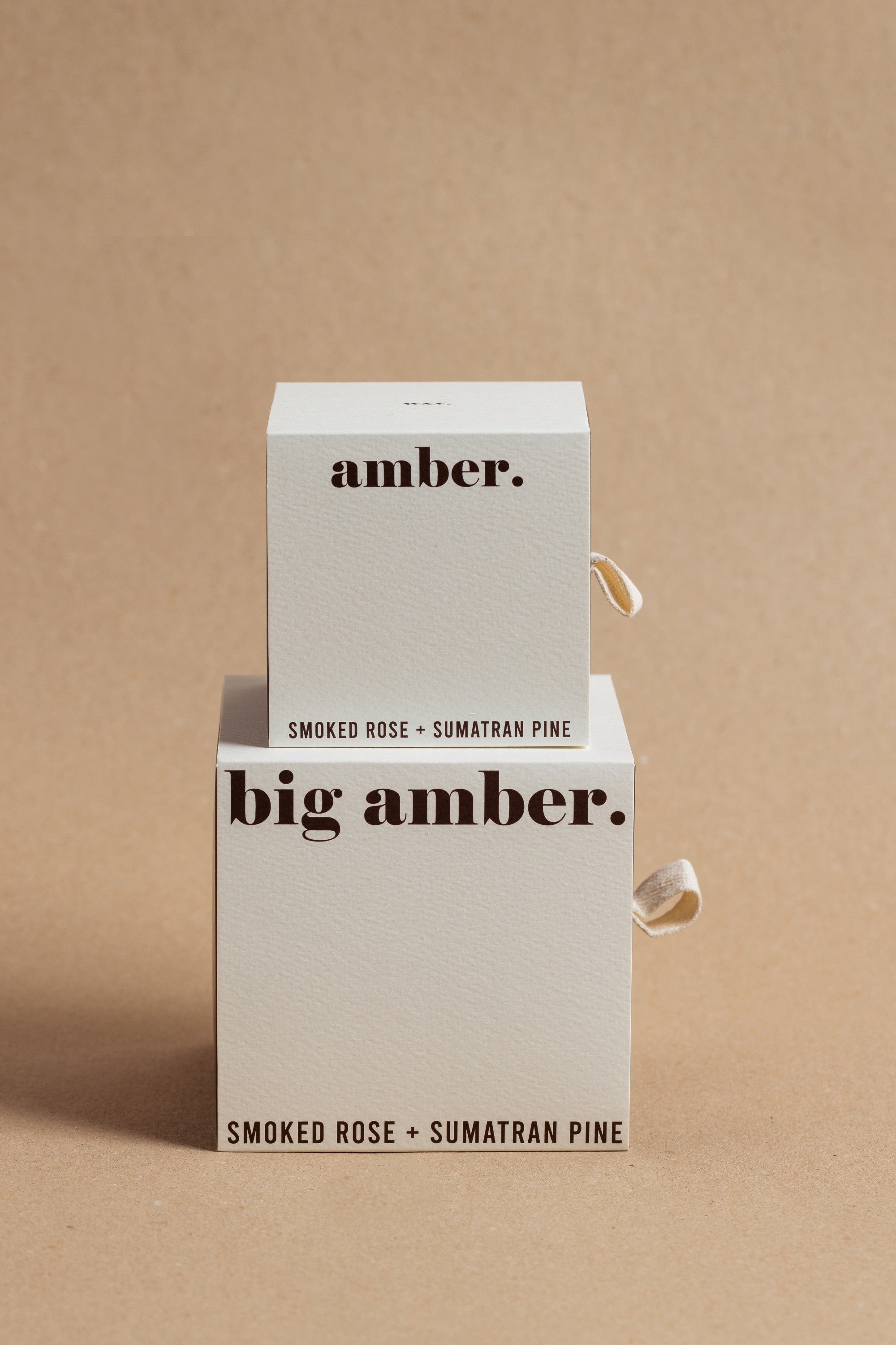 big amber. candle