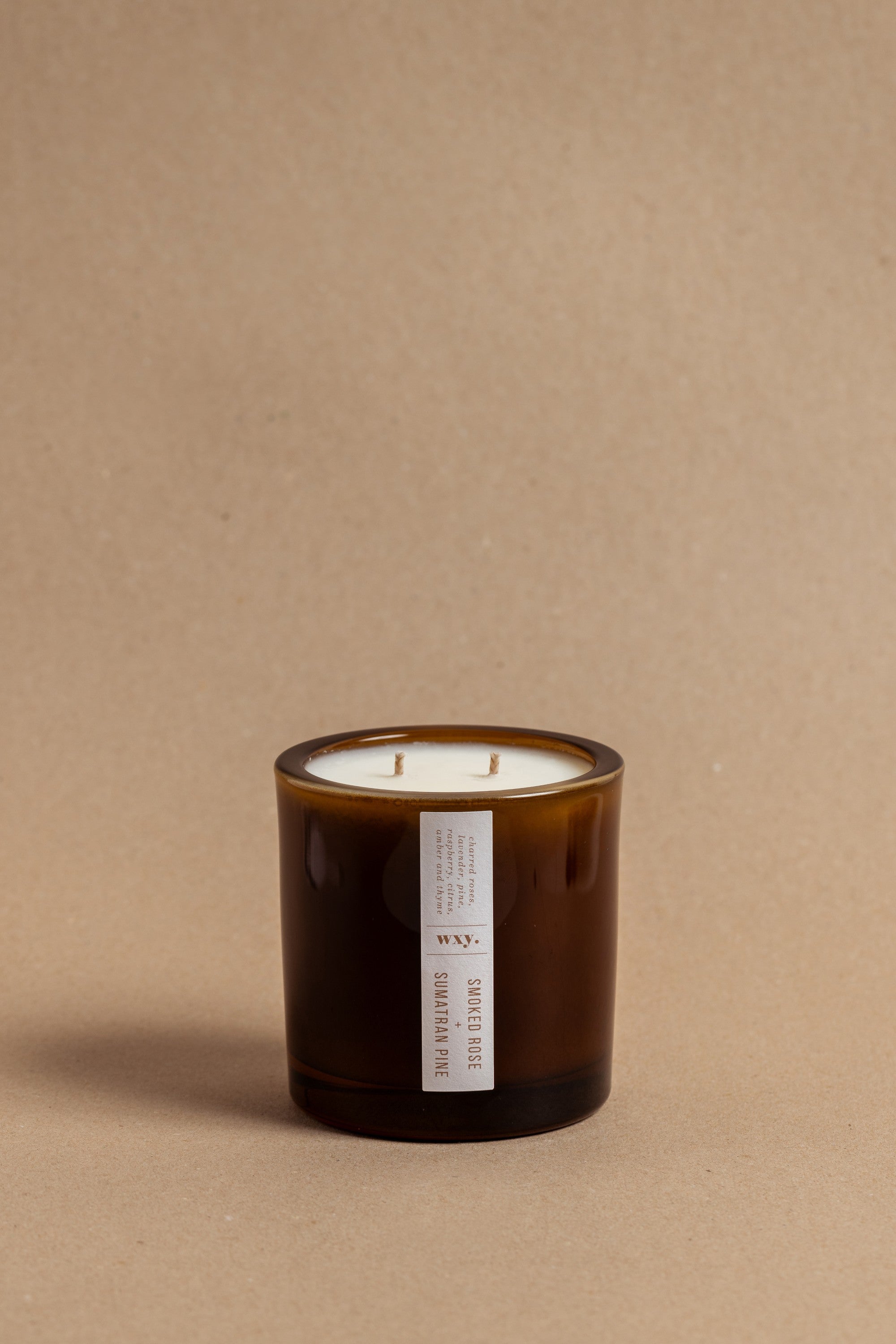 big amber. candle