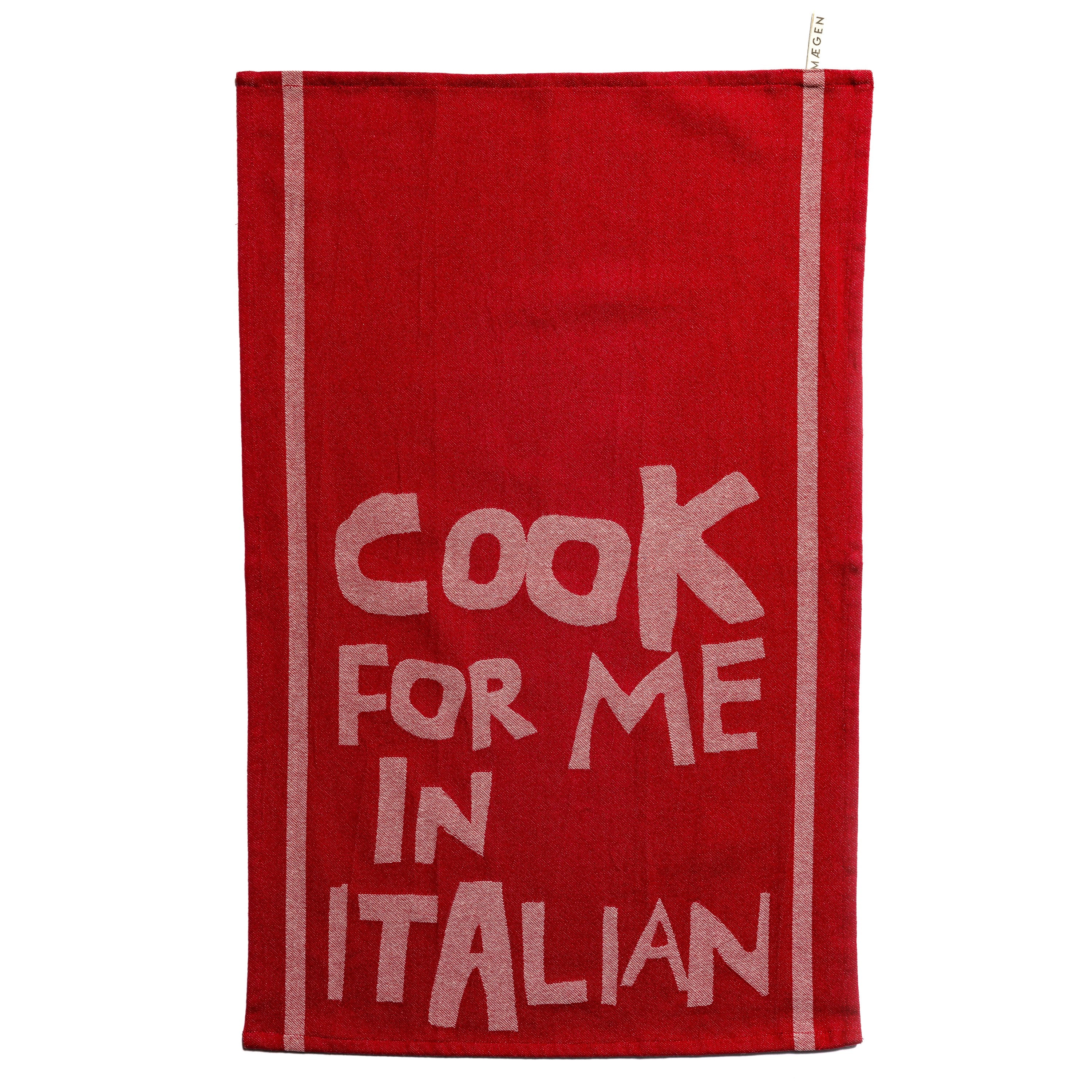Cook for me in Italian