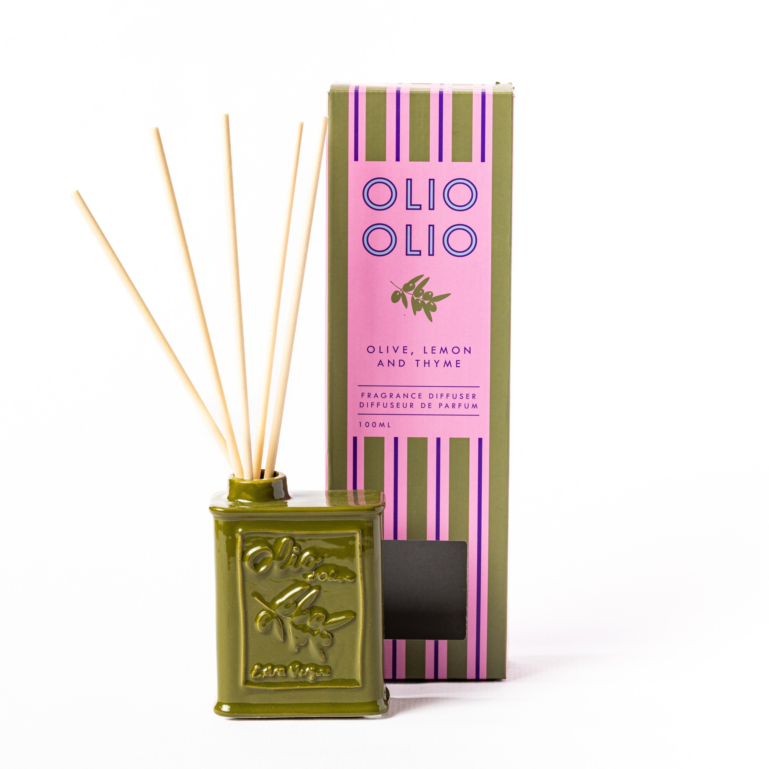 Olive Oil Green 100ml Diffuser